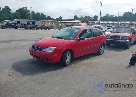 2007 Ford Focus S/Se/Ses из США, поврежденный, VIN 1FAHP31N47W261283